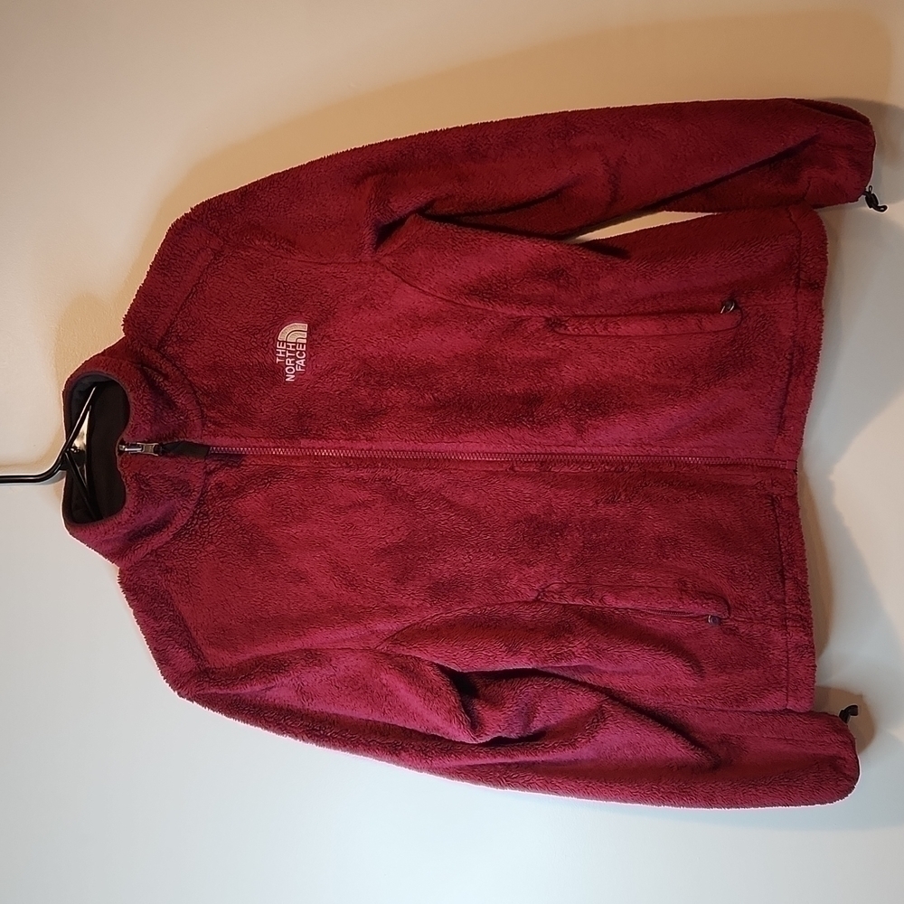 The North Face Full Zip Fleece Jacket Sweater Women's Size S/P Purple